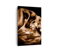 ARTTOR Quadri Moderni su Tela 80x120 cm Verticale Persone - 0349