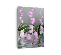 Quadro su Tela 70x100cm Computer grafica bolla Stampe Immagini Quadri Murale