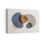 Quadro su Tela 100x70cm Stampe da Parete Boho macchie astratto Grandi Decorazione Murale Camera da Letto Cucina 1 pezzo Quadri Moderni Soggiorno Grafica Immagini Wall Art Canvas AA100x70-4749