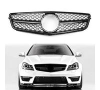 Artudatech Auto Griglia Amg Black Front Bumper Griglia Griglie anteriori Grill per C-Class Benz W204 C300 C350 2008-2014