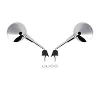 Artudatech Chrome Mirror Set Shorty per Vespa Primavera 50 125 150 Sprint GTS 125 300 HPE