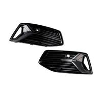 Artudatech Griglia paraurti Anteriore 2PCS Adatto per Audi A6 C8 2019-2023 (No Logo)