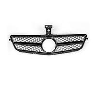 Artudatech Griglia paraurti Anteriore ABS Gloss Black Chrome Adatto per Benz C-Class W204 C300 C350 08-14