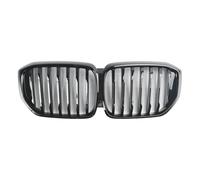 Artudatech griglia paraurti anteriore Gloss Black Front Bumper Grille Grill Fit for BMW G05 LCI X5 2024+ Single Line (No Logo)