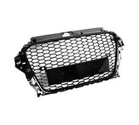 Artudatech Griglia paraurti Anteriore RS3 Style Adatto per Audi A3 S3 2013-2016 Black