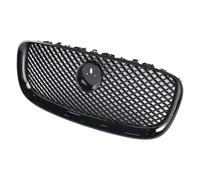 Artudatech Griglia paraurti Anteriore XF-R Style Front Bumper Grille Fit for Jaguar XF 2012-2015 Gloss Black (No Logo)