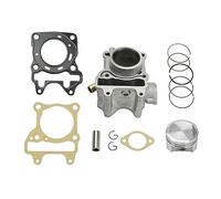 Artudatech kit cilindro pistone kit cilindro 52.4mm Cylinder Piston Gasket Rebuild Kit 125cc Fit for Honda PCX 125 2012-2019 SH 125i 2013-2019