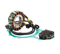 Artudatech Magneto Coil Stator + Voltage Regulator + Gasket Assy Adatto per Suzuki DR650SE DR650 1996-2019/2022 XF650 Freewind 650 1997-2001