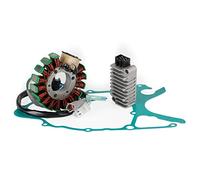 Artudatech Magneto Coil Stator + Voltage Regulator + Gasket Assy Adatto per Yamaha TW 125 200 225 Trailway 1999-2022
