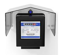 Artudatech Wallbox protezione dalle intemperie, Wallbox Weather Protection per EV Charging Holder Protective Roof Wall Mount Mailbox Cover Charge Station Cover Protection