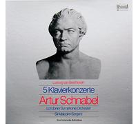 Artur Schnabel - Beethoven: 5 Klavierkonzerte [Vinyl Schallplatte] [4 LP Box-Set] [Vinyl] Ludwig van Beethoven; Sir Malcolm Sargent; London Symphony Orchestra and Artur Schnabel