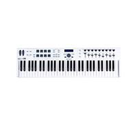 Arturia Keylab 61 Essentials, USB Tastiera MIDI 61 tastiere, Bianco/Nero