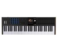 Arturia KeyLab 61 MK3 tastiera controller MIDI Nero per produzione musica, software tutto in uno - 61 tasti, 9 encoder, 9 fader, 1 ruota di modulazione, 1 ruota di Pitch Bend, 12 pad - Nero