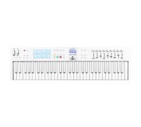 Arturia KeyLab Essential 61 Mk3 Alpine White - Tastiera midi 61 tasti, Controller tastiera, USB, Pacchetto software, Arpeggiatore integrato, Modalità accordi