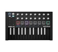 Arturia - MiniLab MkII Inverted - Controller MIDI portatile per la produzione musicale, con pacchetto software all-in-one - 25 tasti, 8 pad multicolore