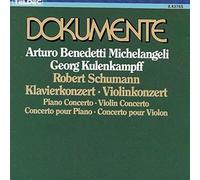 Arturo Benedetti Michelangeli - Schumann: Piano Concerto / Violin Concerto (UK Import)