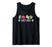 Arturo Cane Personalizzato Nome Arturo Pet Lover Canotta