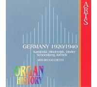 Arturo, Saccheti - Organ History-Germany: 1920-1940