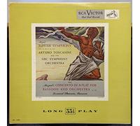 Arturo Toscanini and the NBC Symphony / Mozart Symphony No 41 Jupiter and Mozart's Concerto in B-flat for Bassoon and Orchestra K. 191