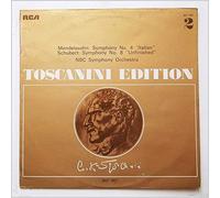 Arturo Toscanini, NBC Symphony Orchestra - Mendelssohn: Symphony No. 4 Italian, Schubert: Symphony No. 8 Unfinished [LP]