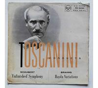 Arturo Toscanini, NBC Symphony Orchestra - Schubert: Symphony No. 8 in B Minor-Unfinished, Brahms: Variations On A Theme By Haydn [LP]