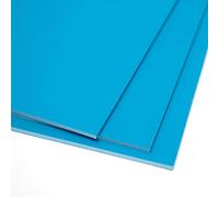 Artway Fogli A2 in polimero a taglio morbido - Ideali per la realizzazione di stampe/Stampa su Linoleum - Confezione da 3 fogli - Blu