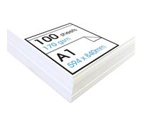 Artway Studio A1 Carta da Disegno, 170g/m², 100 Fogli Sciolti, Senza Acidi