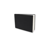Artway Studio - Blocco da disegno, formato A5, orizzontale, 100 facciate, 50 pagine di carta da disegno da 170 g/m², copertina rigida, colore: Nero