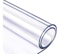Artwelt Tovaglia Trasparente 2,0 mm Pellicola Morbida Cristallina Tovaglia Rettangolare Impermeabile Lavabile Protettiva Antimacchia Pellicola |Alta Qualità Made in Germay| (140cm X 90cm)