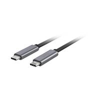 Artwizz Cavo USB-C ad alta velocità su USB-C maschio (1 m), titanio