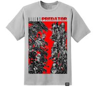 Artwork T-Shirt Aliens Vs Predator Yautja Xenomorph Weyland Yutani Nostromo Uomo