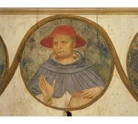 ARTXLXXBN Dipinti Famosi Arte Murale Su Tela Poster Con Stampa Beato Ugolino Da Orvieto Teólogo y Filósofo de Fra Angelico per la Decorazione Domestica dell'ufficio 60x90cm