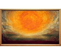 ARTXLXXBN Dipinti Famosi Arte Murale Su Tela Poster Con Stampa Después del diluvio el cuadragésimo primer día de George Frederick Watts per la Decorazione Domestica dell'ufficio 60x90cm