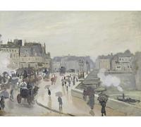 ARTXLXXBN Dipinti Famosi Arte Murale Su Tela Poster Con Stampa El Puente Nuevo de Claude Monet per la Decorazione Domestica dell'ufficio 60x90cm