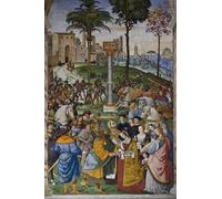 ARTXLXXBN Dipinti Famosi Arte Murale Su Tela Poster Con Stampa Italia Toscana Catedral Duomo por Bernardino Di Betto per la Decorazione Domestica dell'ufficio 60x90cm
