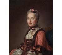 ARTXLXXBN Dipinti Famosi Arte Murale Su Tela Poster Con Stampa Retrato de la princesa María Josefa de Sajonia por Alexander Roslin per la Decorazione Domestica dell'ufficio 60x90cm