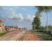 ARTXLXXBN Dipinti Famosi Arte Murale Su Tela Poster Con Stampa Ruta de Versalles Rocquencourt por Camille Jacob Pissarro per la Decorazione Domestica dell'ufficio 60x90cm