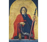 ARTXLXXBN Dipinti Famosi Arte Murale Su Tela Poster Con Stampa San Florián de Francesco Del Cossa per la Decorazione Domestica dell'ufficio 60x90cm