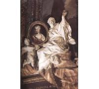 ARTXLXXBN Dipinti Famosi Arte Murale Su Tela Poster Con Stampa Tumba de María Clementina Sobieska de Pietro Bracci per la Decorazione Domestica dell'ufficio 60x90cm