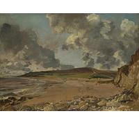ARTXLXXBN Dipinti Famosi Arte Murale Su Tela Poster Con Stampa Weymouth Bay Bowleaze Cove y Jordon Hill por John Constable per la Decorazione Domestica dell'ufficio 60x90cm