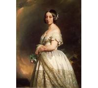 ARTXLXXBN Dipinti Famosi Painting Quadri Tela Stampe Su Tela Animali Alberto con la familia del rey Luis Felipe de Xavierese Winterhalter per Decorazioni per la Casa 60x90cm