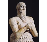 ARTXLXXBN Dipinti Famosi Painting Quadri Tela Stampe Su Tela Animali Detalle de una estatua de Itur Shamagen de Mesopotamia per Decorazioni per la Casa 60x90cm