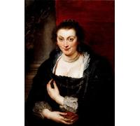 ARTXLXXBN Dipinti Famosi Painting Quadri Tela Stampe Su Tela Animali Retrato de Isabella Brandt Esposa del pintor Pintura de Peter Paul Rubens per Decorazioni per la Casa 60x90cm