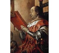 ARTXLXXBN Dipinti Famosi Painting Quadri Tela Stampe Su Tela Animali Retrato doble de Federico III de Montefeltro por Pedro Berruguete per Decorazioni per la Casa 60x90cm