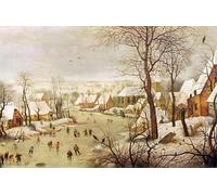 ARTXLXXBN Dipinti Famosi Painting Quadri Tela Stampe Su Tela Animali Trampa para pájaros de Pieter Brueghel el per Decorazioni per la Casa 60x90cm