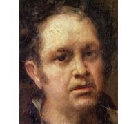 ARTXLXXBN Dipinti Famosi Poster Parete Quadri Murale Tela Autorretrato a la edad de Francisco de Goya per la Decorazione Della Parete 60x90cm