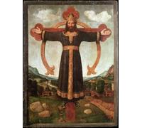 ARTXLXXBN Dipinti Famosi Poster Parete Quadri Murale Tela Cristo en la cruz de Piero Di Cosimo per la Decorazione Della Parete 60x90cm