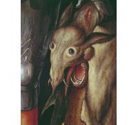 ARTXLXXBN Dipinti Famosi Poster Parete Quadri Murale Tela Detalle del retablo de Paumgartner del ala izquierda que representa la cabeza de Albrecht Dürer per la Decorazione Della Parete 60x90cm