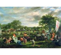 ARTXLXXBN Dipinti Famosi Poster Parete Quadri Murale Tela Feria Fairlop de Charles Robert Leslie per la Decorazione Della Parete 60x90cm