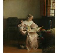 ARTXLXXBN Dipinti Famosi Poster Parete Quadri Murale Tela Industria dulce de Laura Theresa Alma tadema per la Decorazione Della Parete 60x90cm